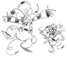 boo-hoo and sinclair (skunkxiety) boo-hoo and sinclair (skunkxiety)